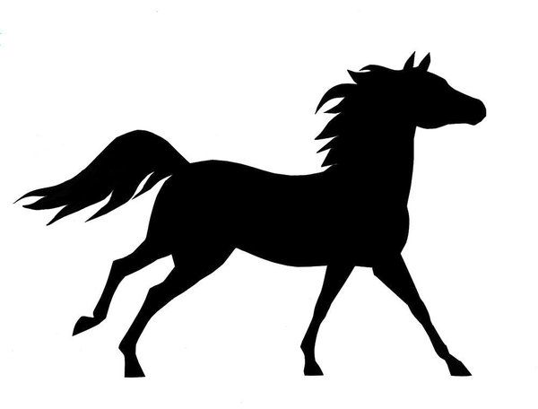 Horse_stencil_by_crawdadEmily.jpg (600×456) | Pferd