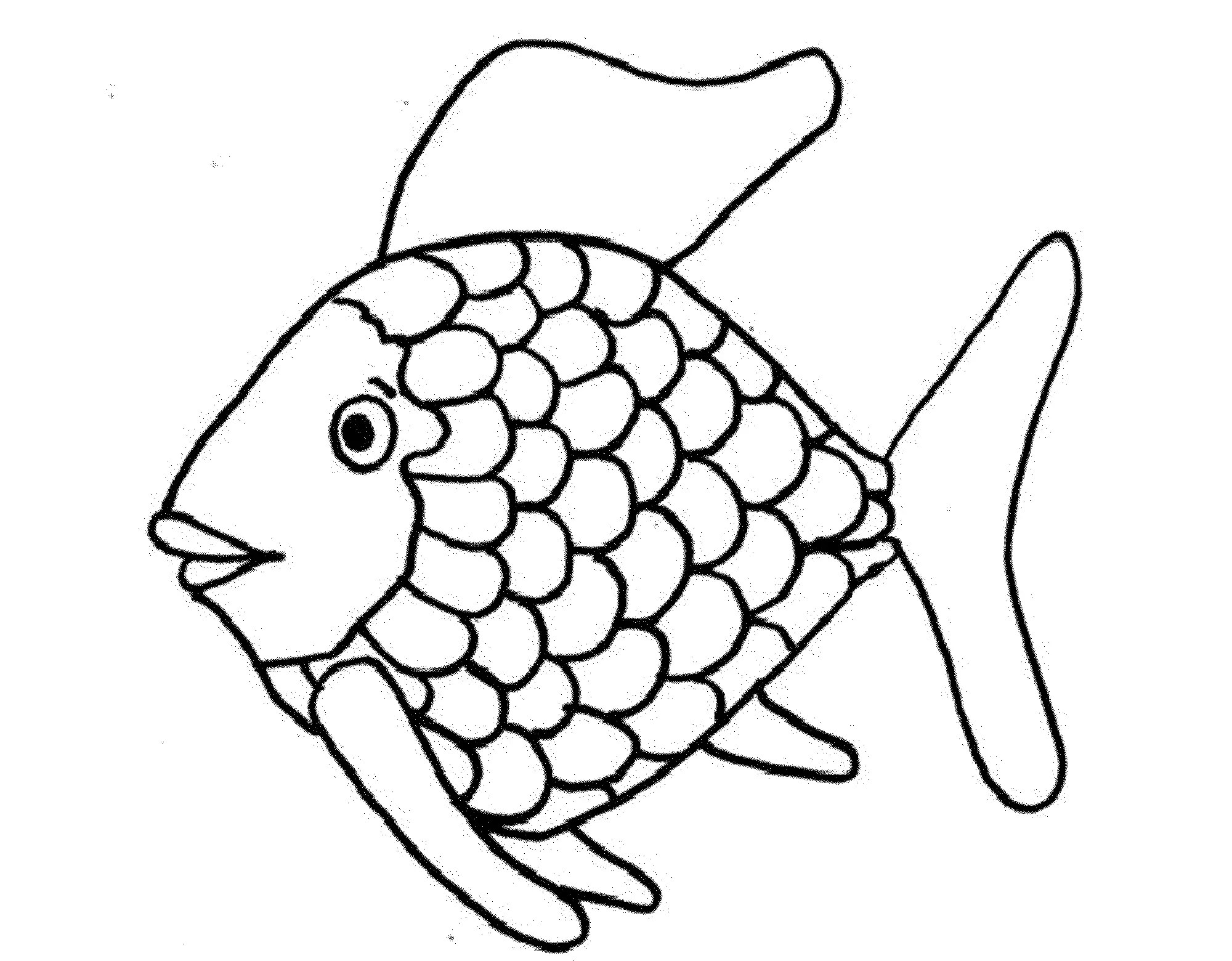 Print & Download - Cute and Educative Fish Coloring Pages