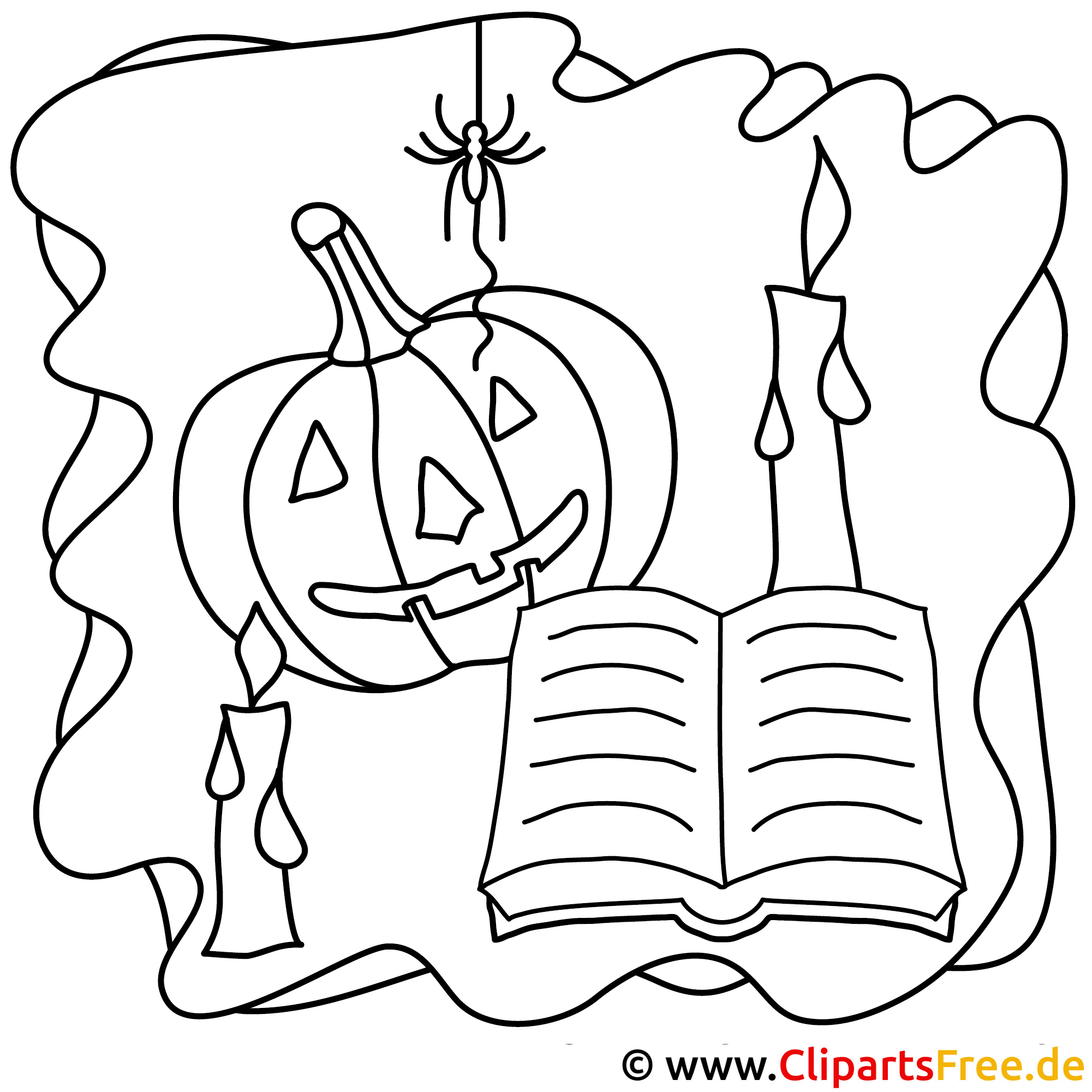 Coloriages d'Halloween gratuits