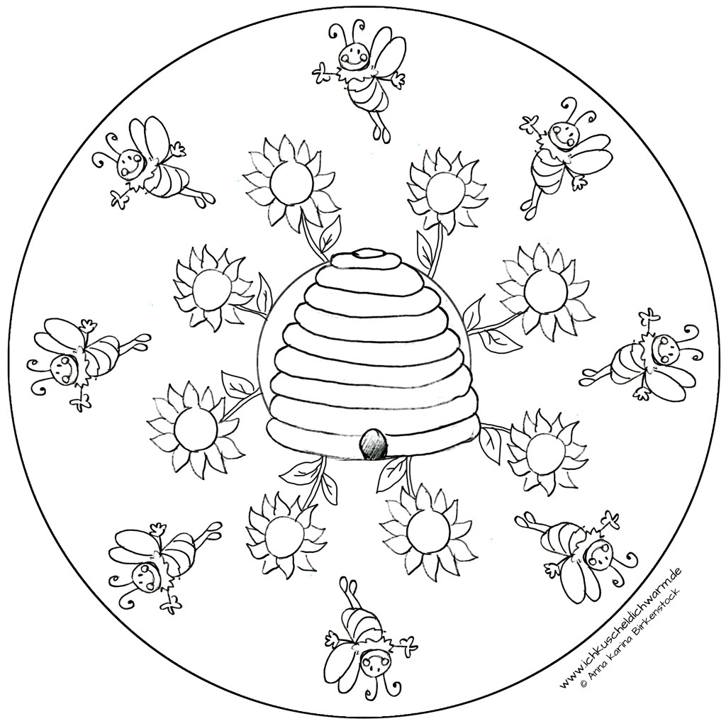 biene mandala