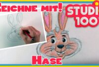 hase von der seite zeichnen