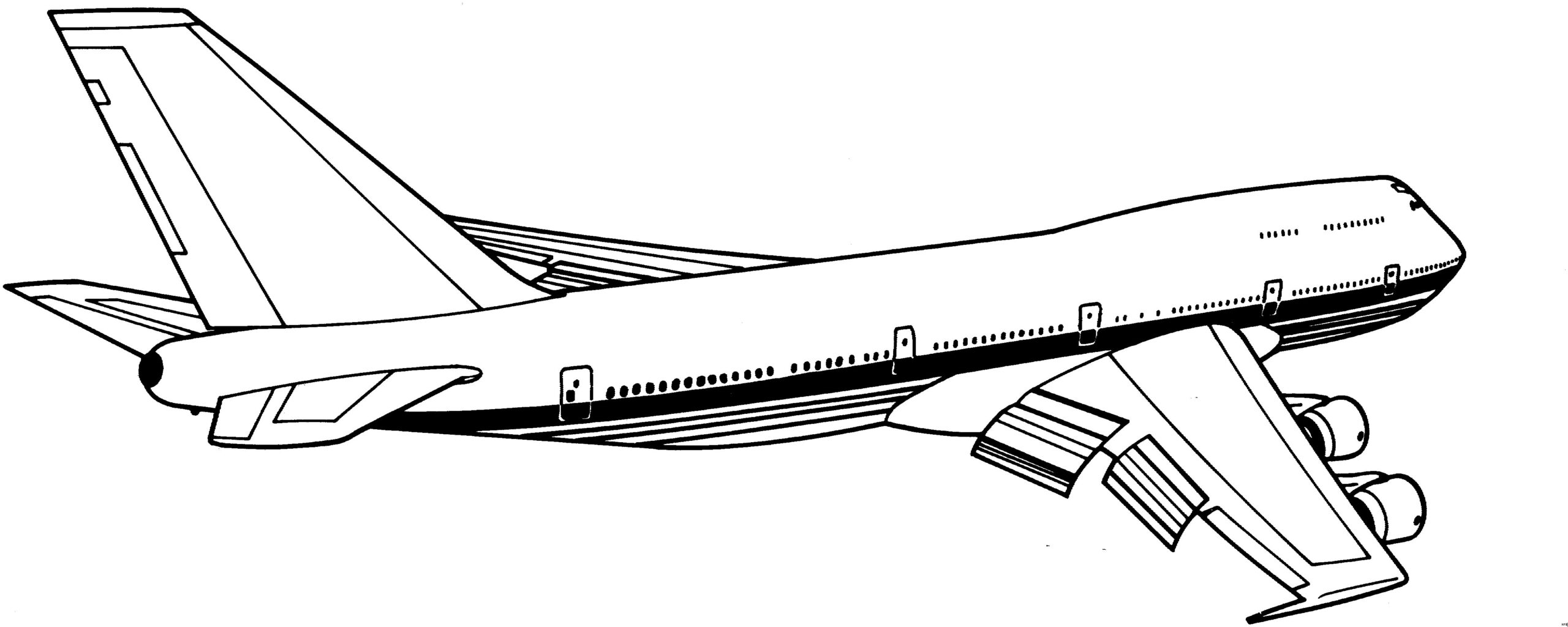 ausmalbilder flugzeuge a380