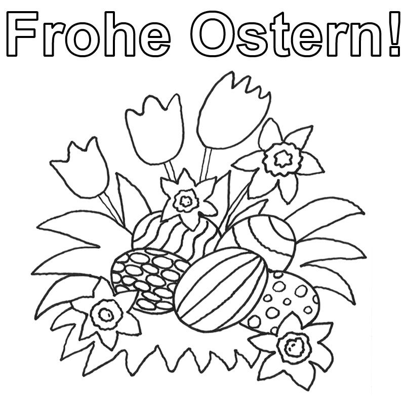 OSTERN BILDER ZUM AUSMALEN | Ausmalbilder ostern, Ostern bilder und