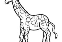 giraffen bilder zum ausdrucken