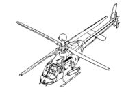 ausmalbilder helikopter