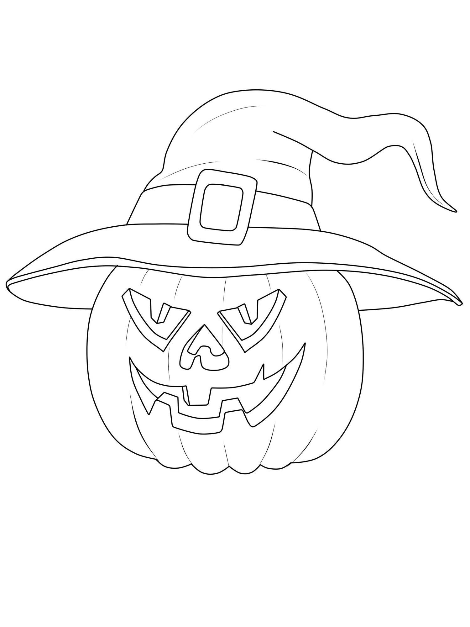 Gruselige Halloween Ausmalbilder Zum Ausdrucken - kinderbilder.download