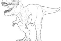 tyrannosaurus rex ausmalbilder