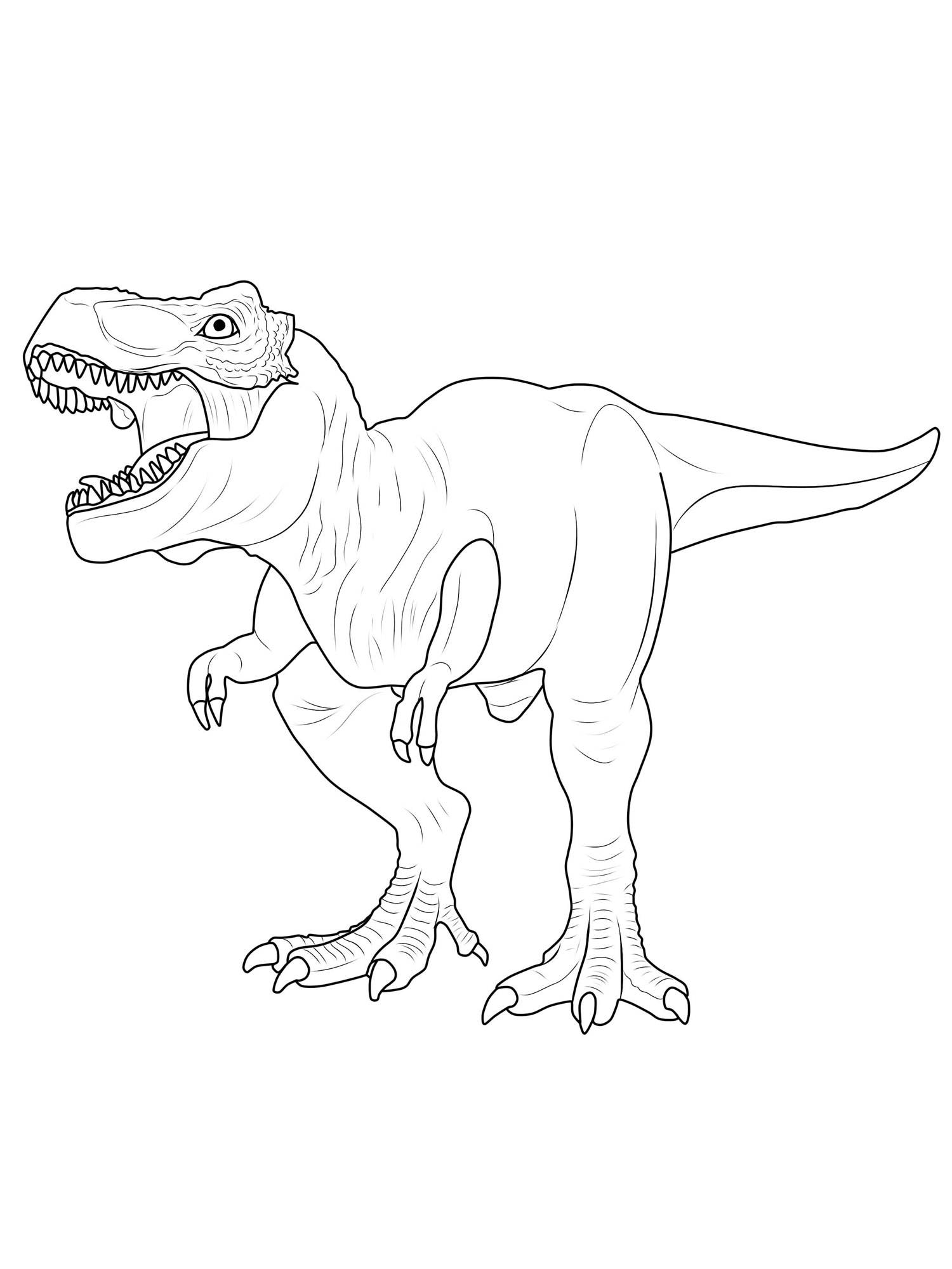 tyrannosaurus rex ausmalbilder