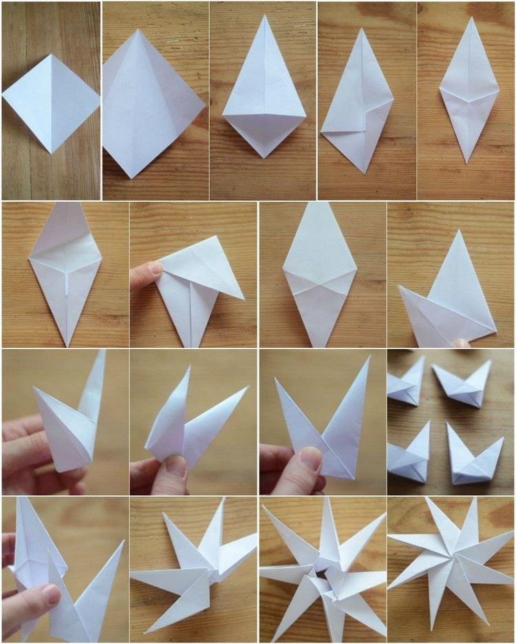 einfache origami weihnachten