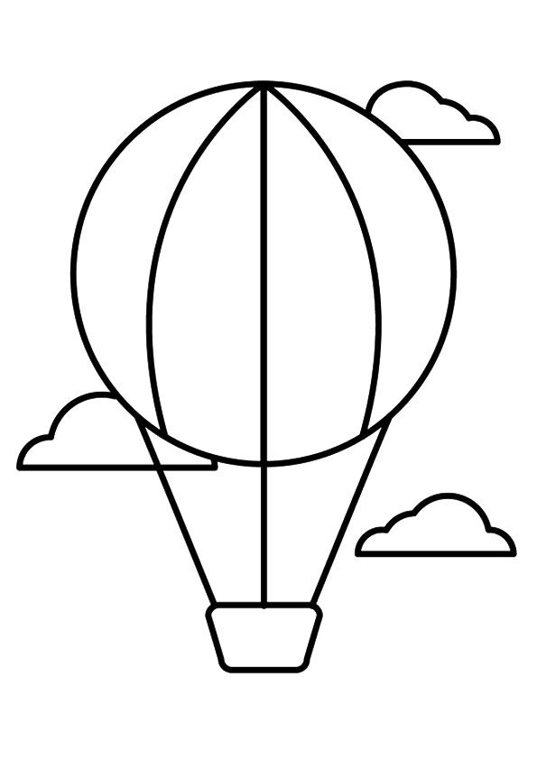 heißluftballon malen