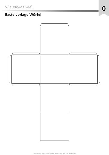 würfel vorlagen zum ausdrucken