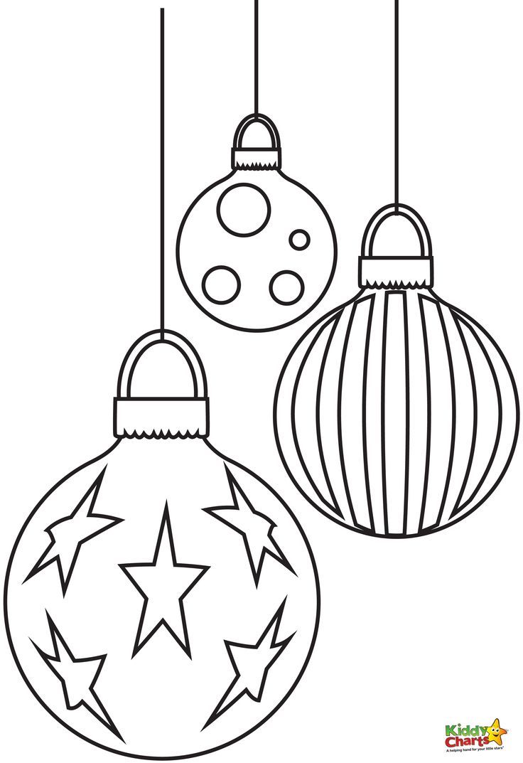 . Christmas Ornament Coloring Page, Christmas Coloring Sheets