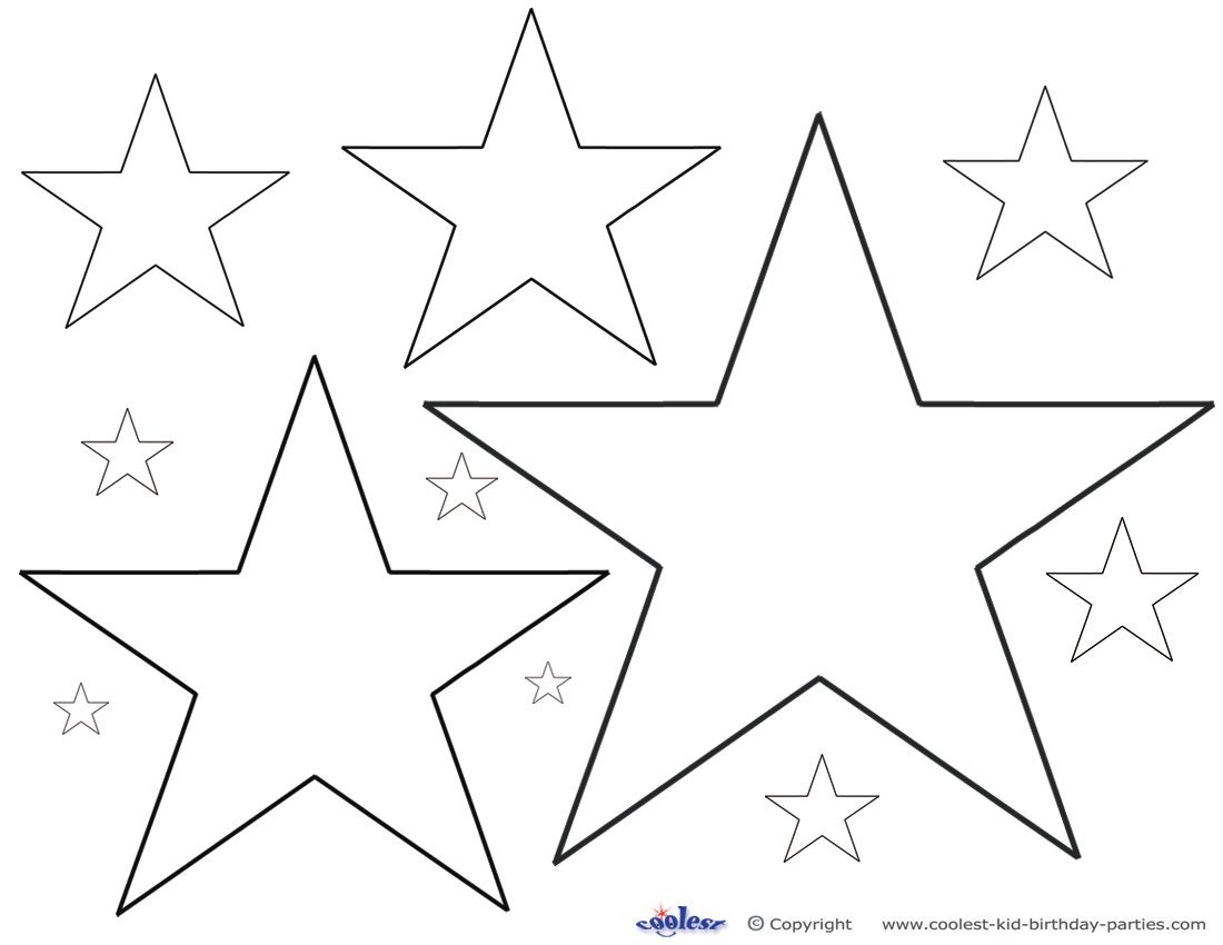 Printable Color Star Decoration | Weihnachten basteln vorlagen, Sterne