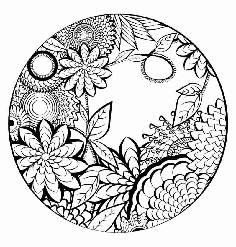 35 hübsche Mandala Vorlagen zum Ausdrucken und Ausmalen | Coloriage