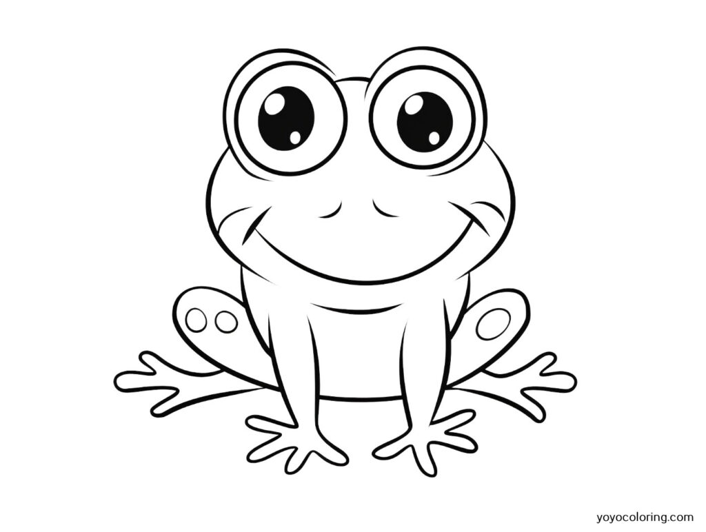 ausmalbilder frosch