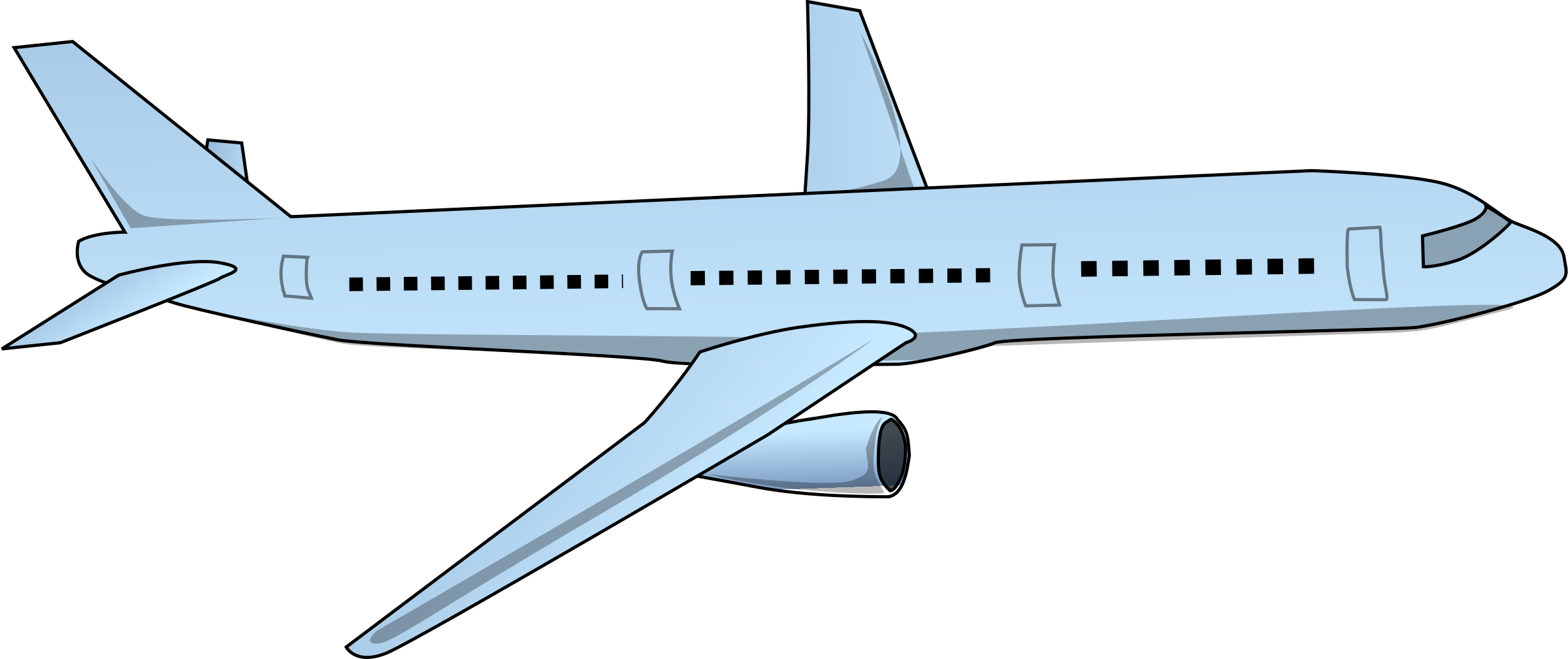 flugzeug clipart kostenlos