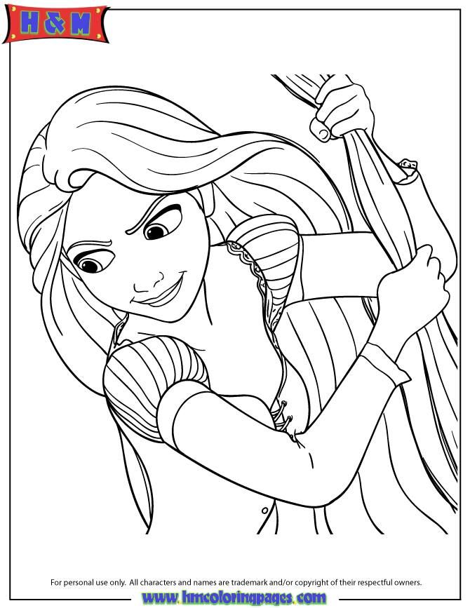 Pin by Kristina Hanes on Coloring Pages | Rapunzel coloring pages