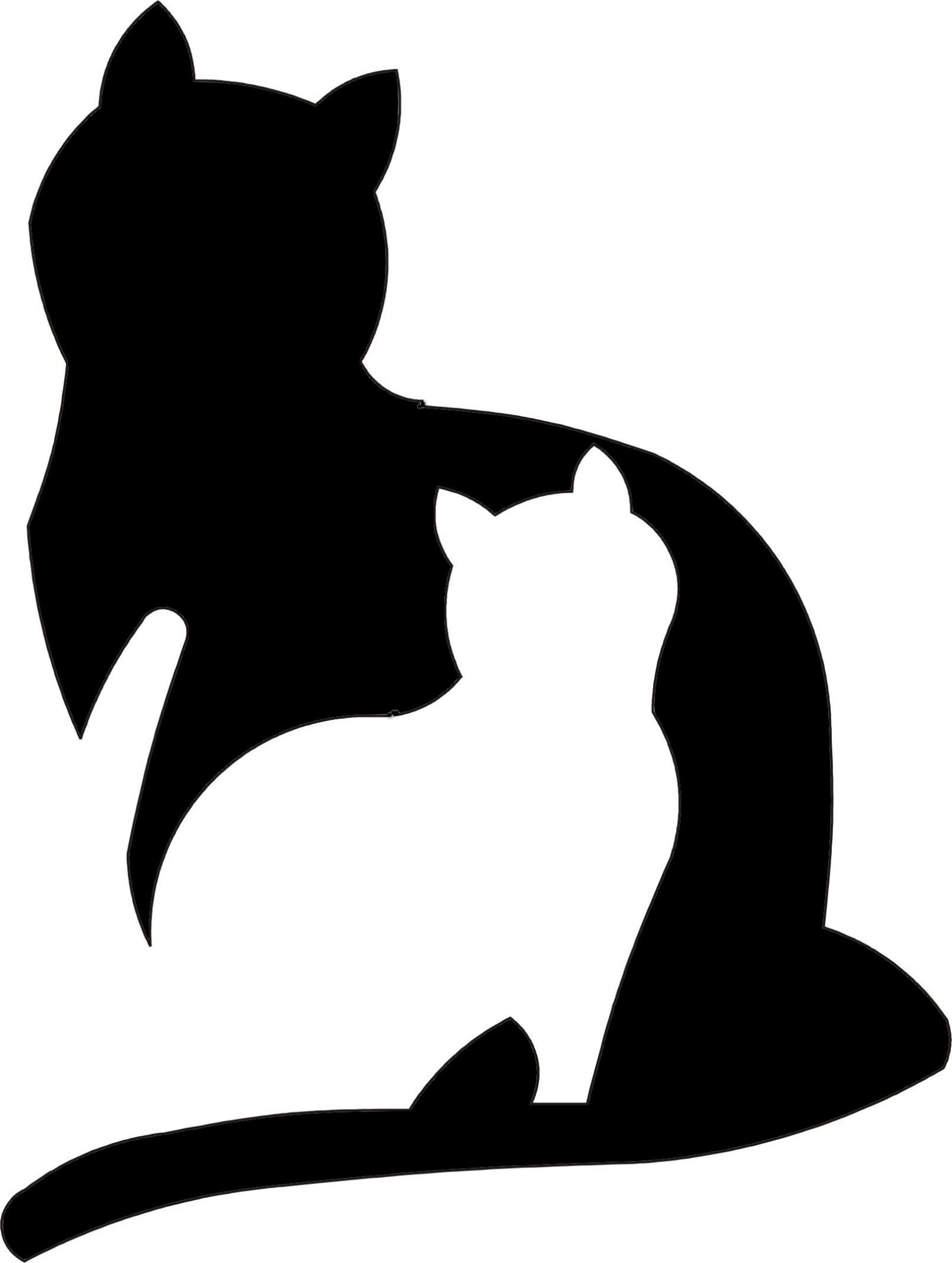 Malvorlagen Tiere Silhouette