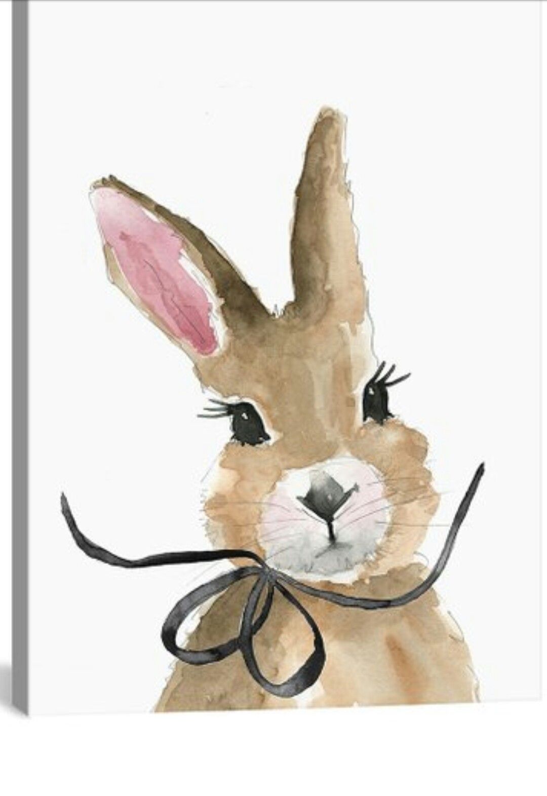 Bunny Watercolor, Diy Watercolor Painting, Bunny Painting, Bunny