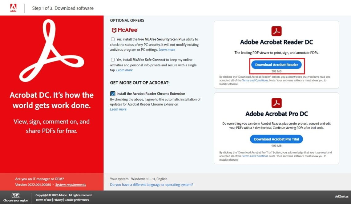 adobe reader kostenlos