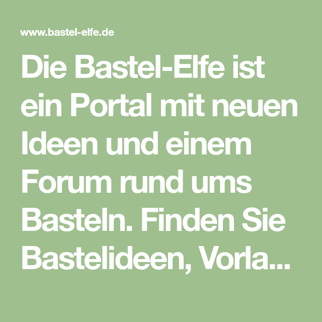 elfe basteln vorlagen