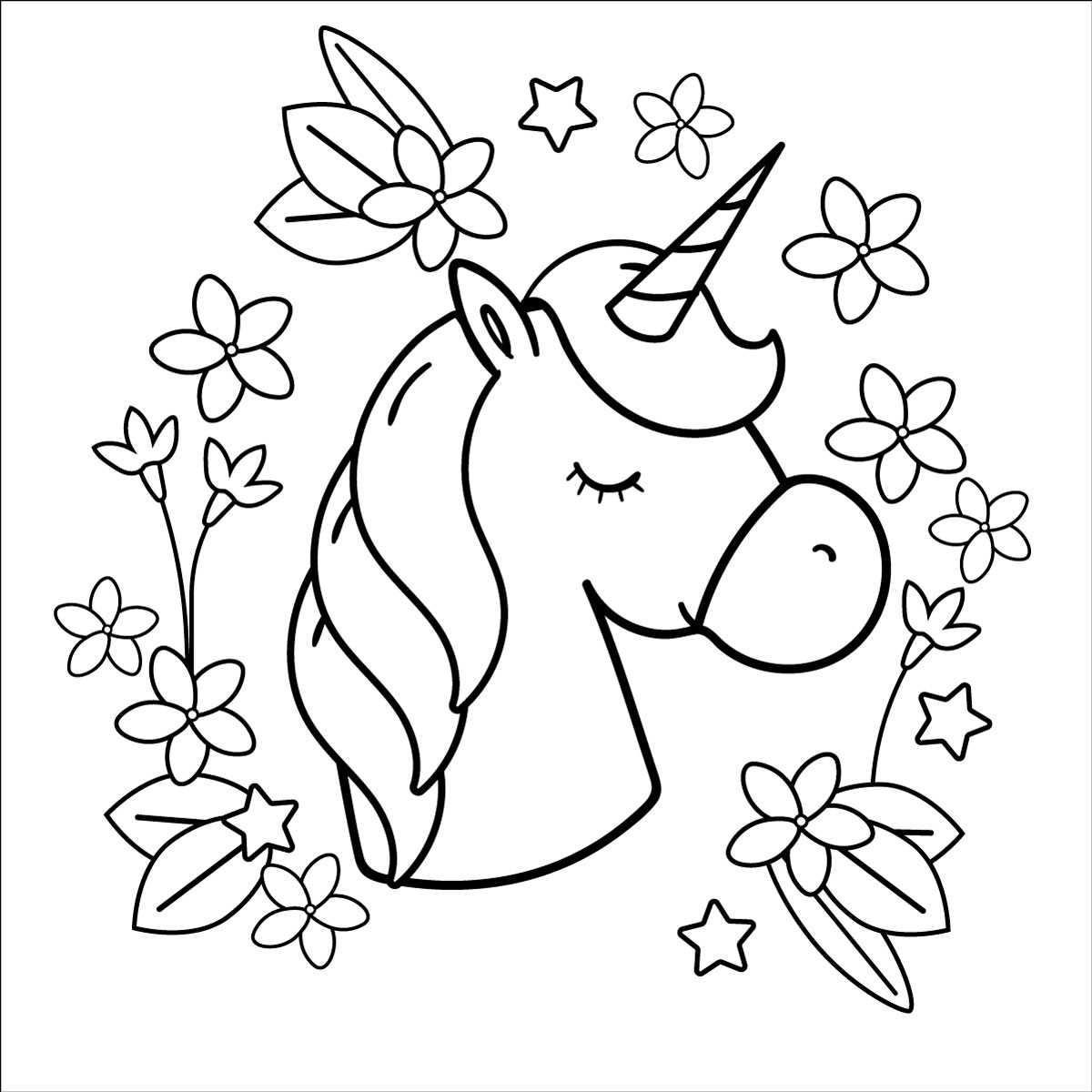 Mandalas Einhorn Malvorlagen Tiere Einhorn Bilder Ausmalbilder | The