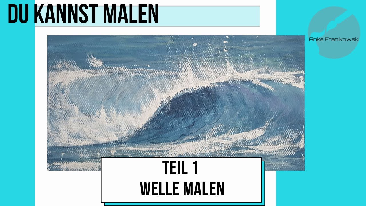 wellen malen vorlage