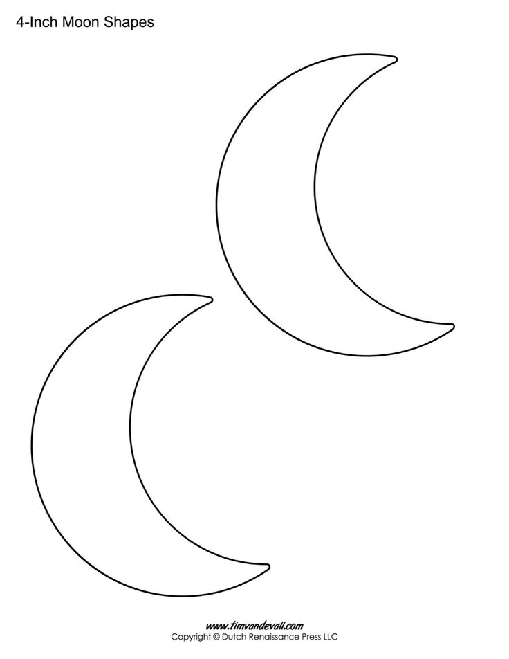 Moon printable sheet | Moon coloring pages, Moon crafts, Cresent moon