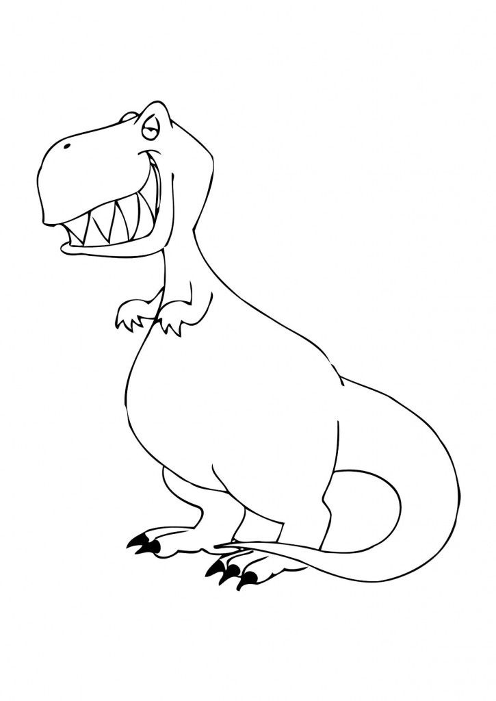 Free Printable Dinosaur Coloring Pages For Kids | Dinosaur coloring