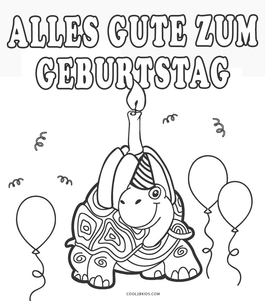 ausmalbilder geburtstag oma