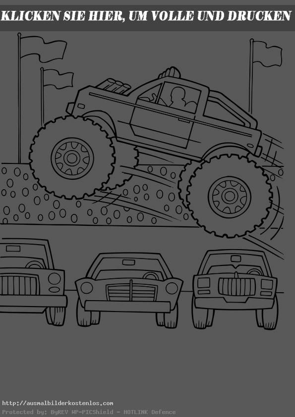 Wellcome to Image Archive: GRATIS AUSMALBILDER MONSTER TRUCK