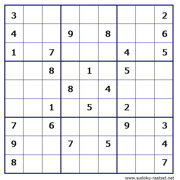 sudoku zum ausdrucken