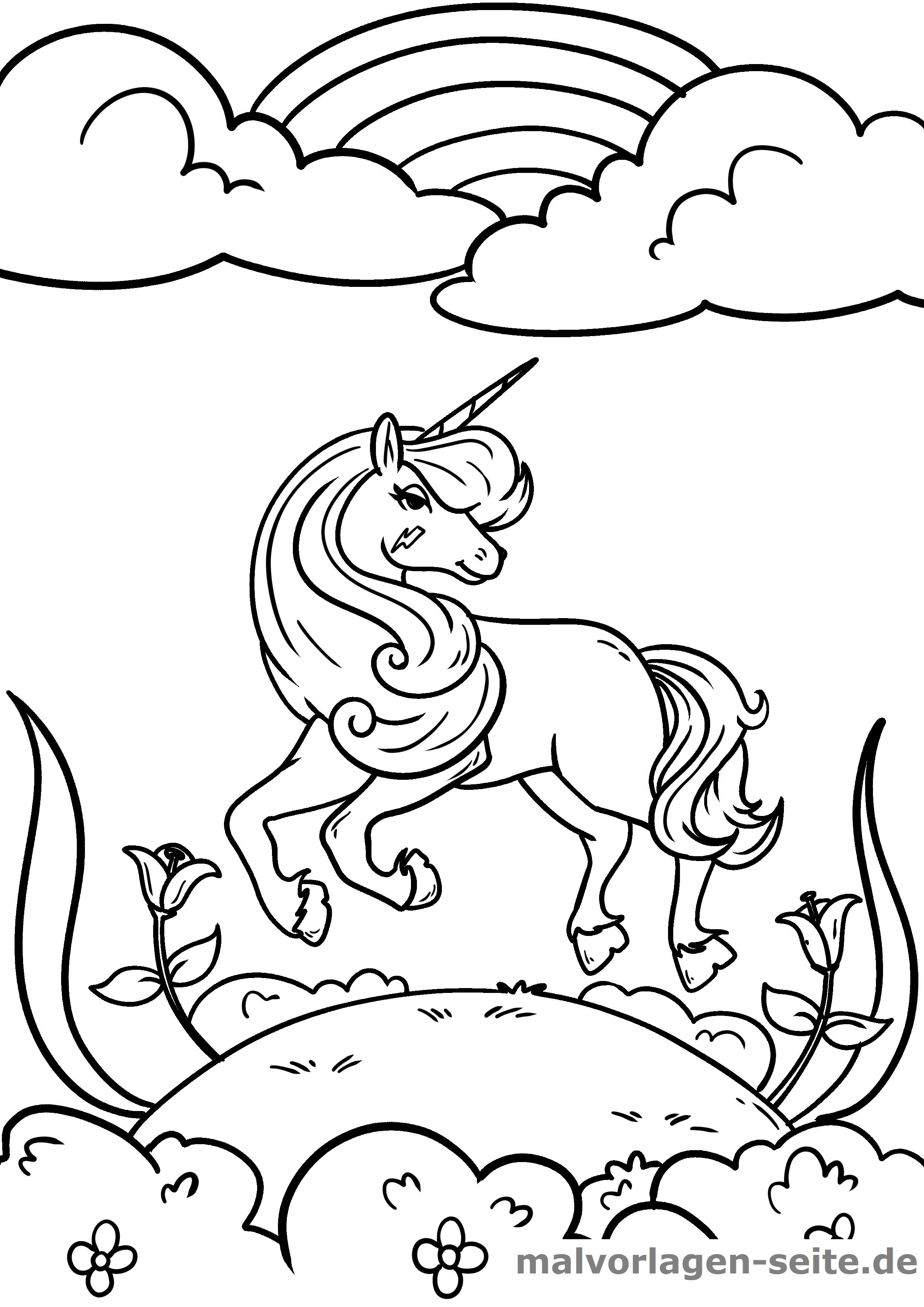 Einhorn Clipart Ausmalbild Einhorn Zum Ausmalen Kinder Ausmalbilder