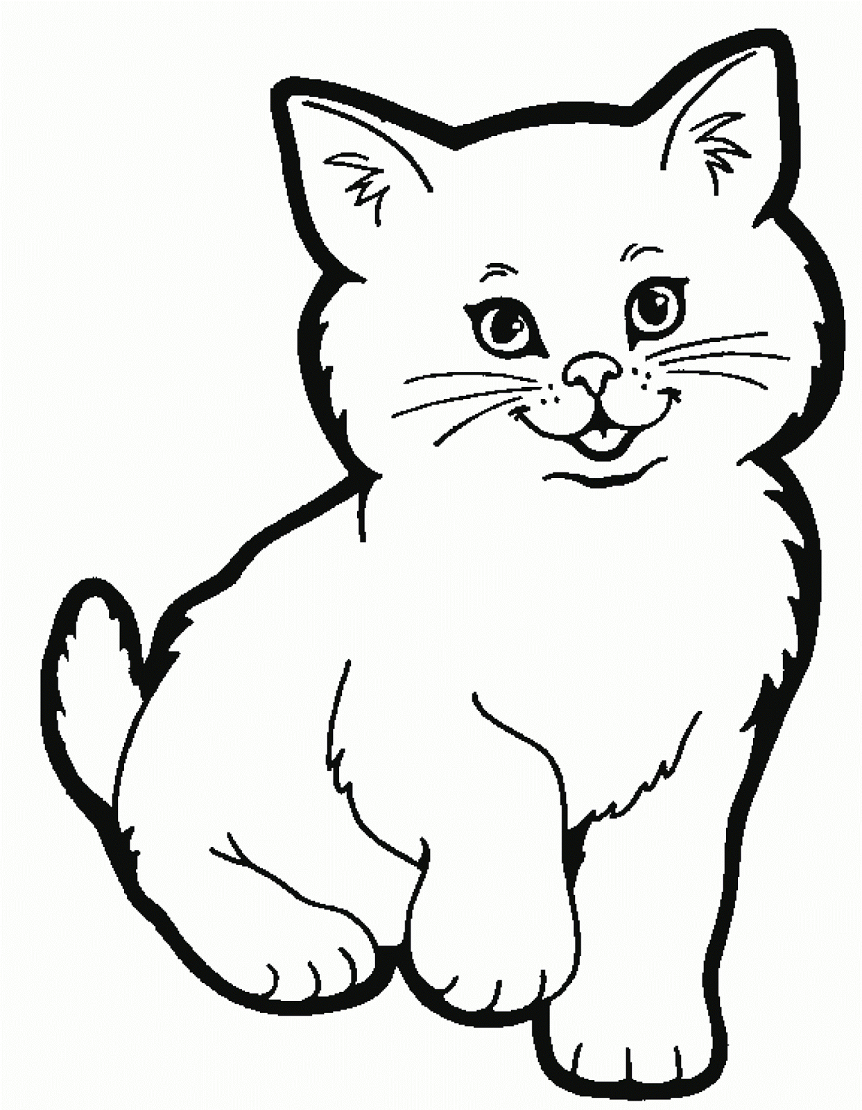 ausmalbilder+%281%29.gif (1243×1600) | Cartoon cat drawing, Cat