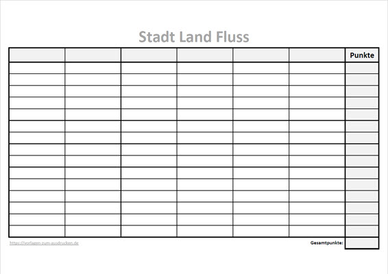 stadt land fluss vorlagen zum ausdrucken