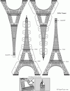 eiffelturm basteln