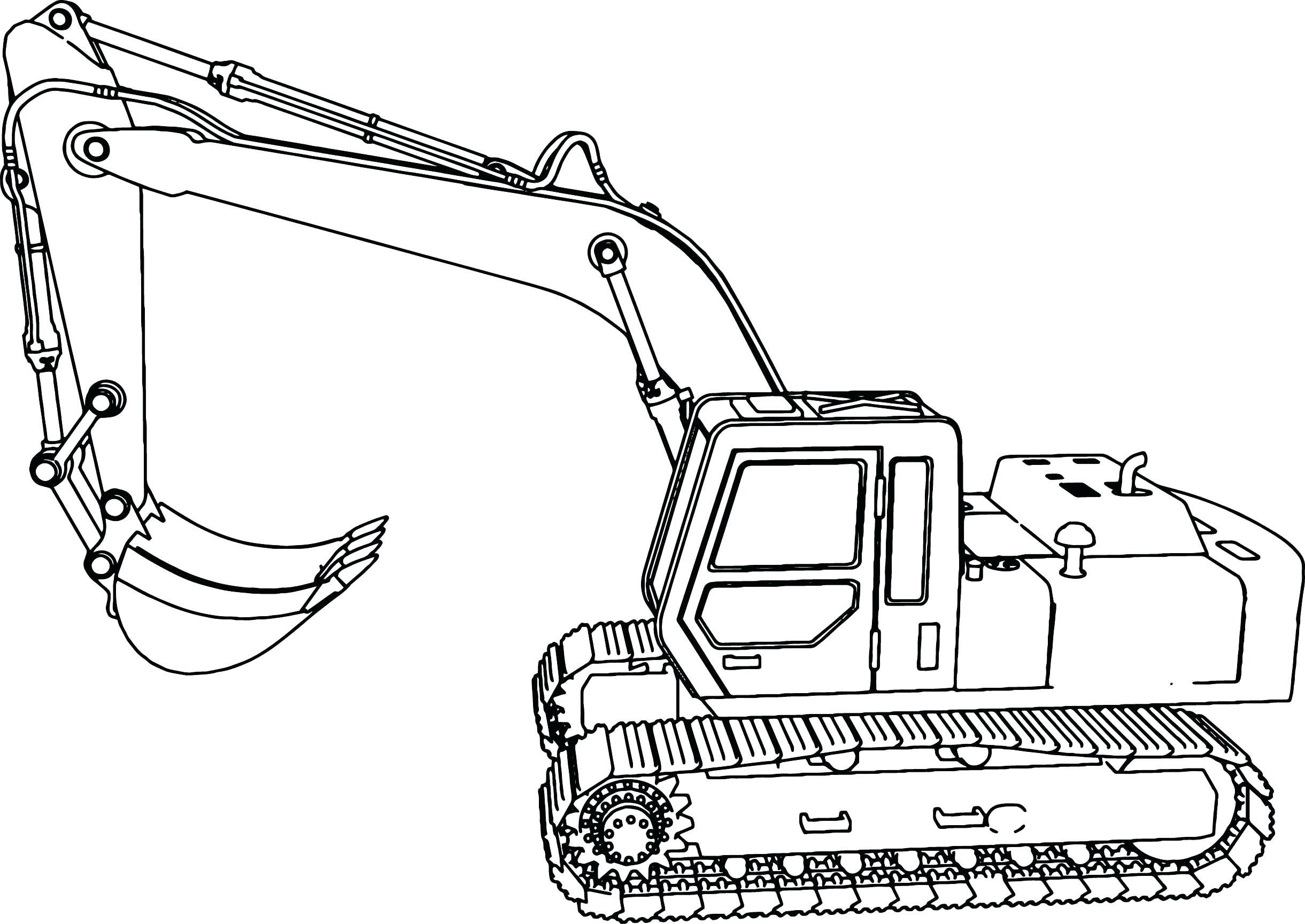 Ausmalbilder Bagger Gratis Coloring Pages Kids Printable Coloring