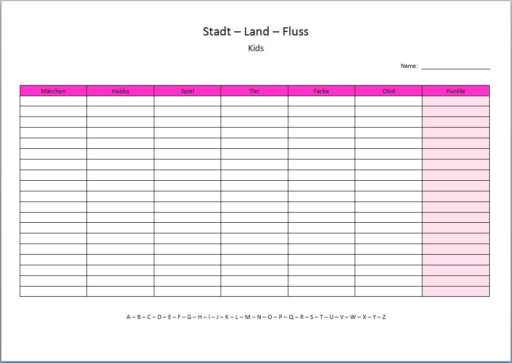 stadt land fluß spiel