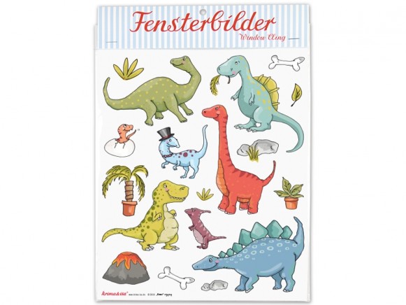 fensterbilder dinosaurier