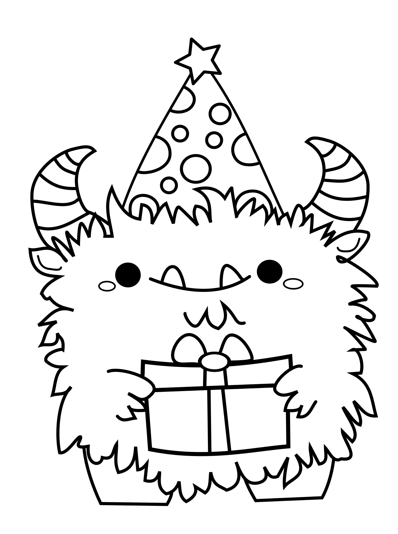 Download 32+ Little Monster Coloring Pages PNG PDF File