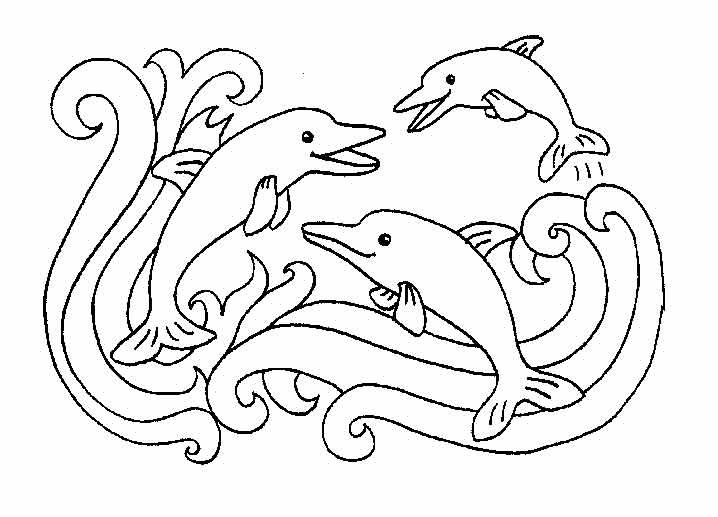 Malvorlagen delfine ausmalbilder #2004894 - AffeFreund.com | Coloriage