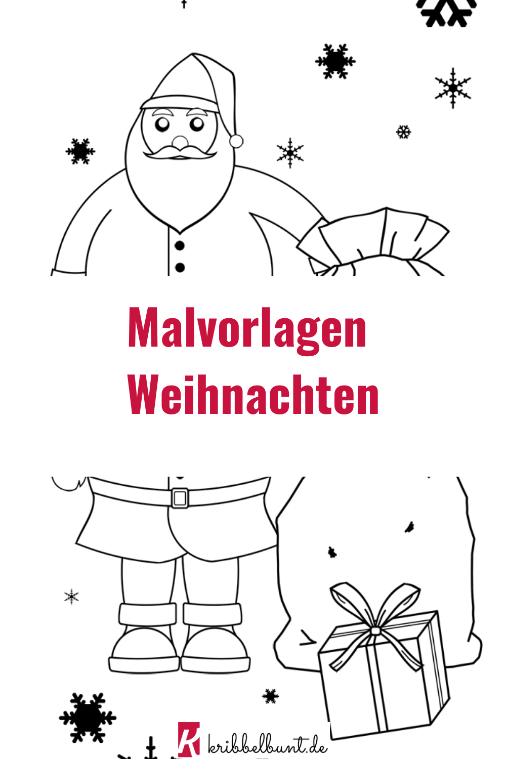 weihnachten malen kinder