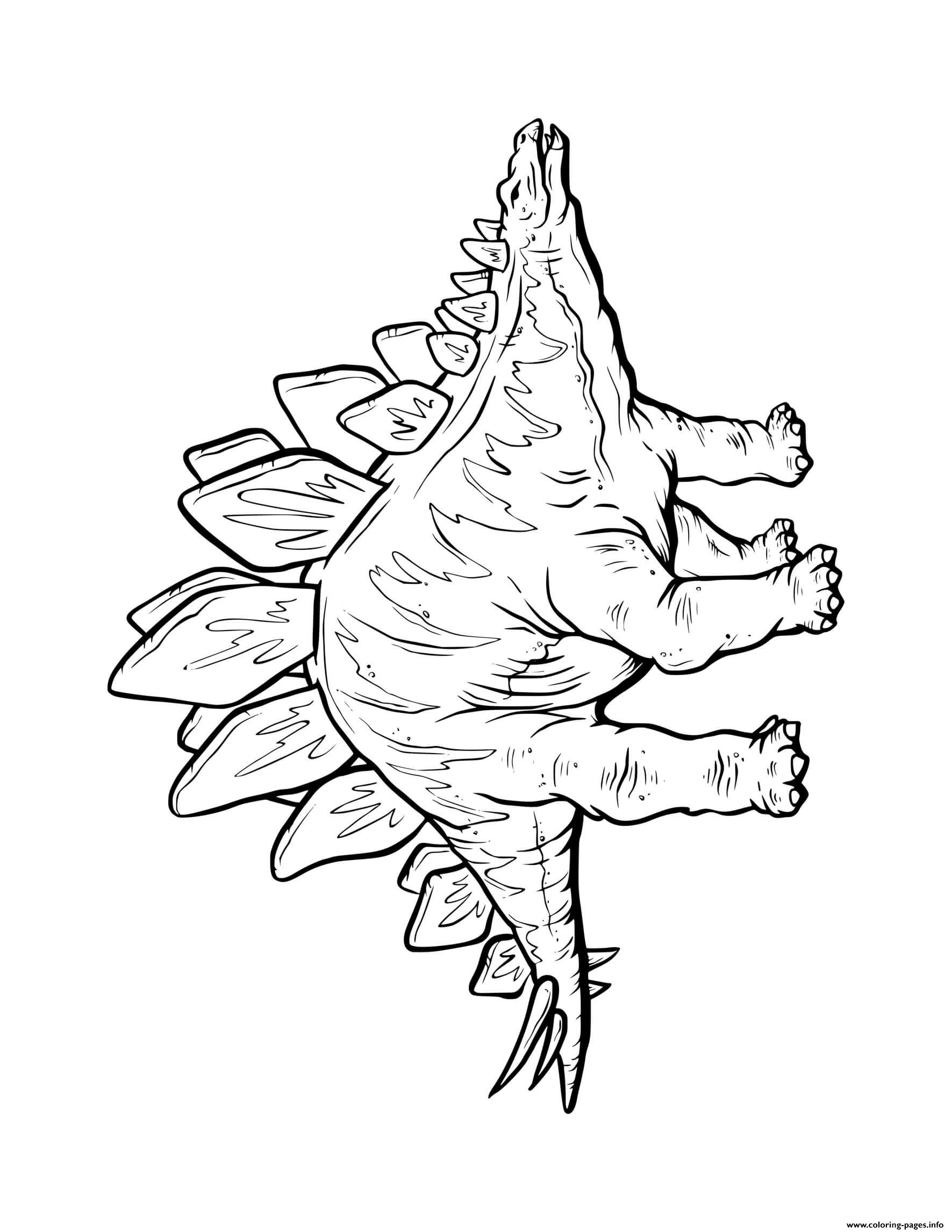 Stegosaurus Printable Coloring Pages - Customize and Print