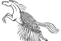 pegasus einhorn ausmalbild