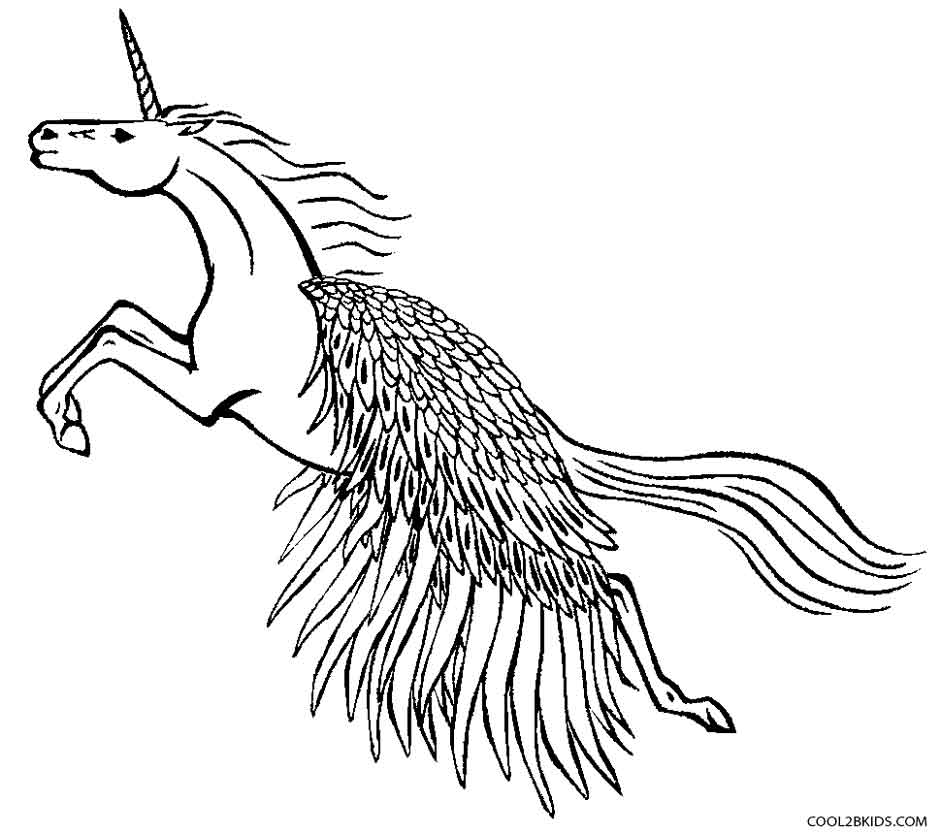 pegasus einhorn ausmalbild