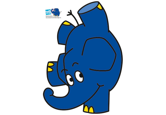 vorlage blauer elefant