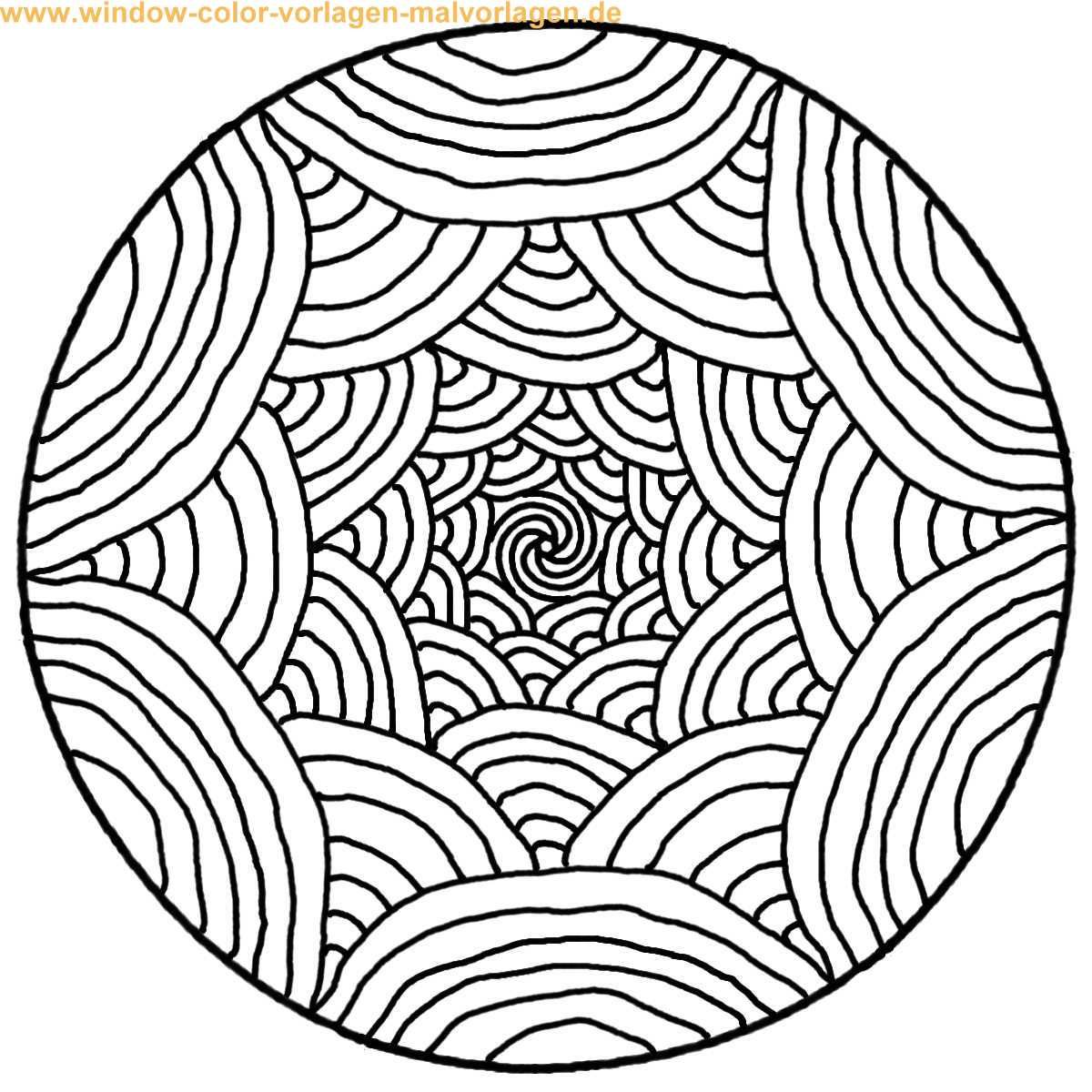 mandalas to print and color | Malvorlage | Ausmalbild | Mandala zum