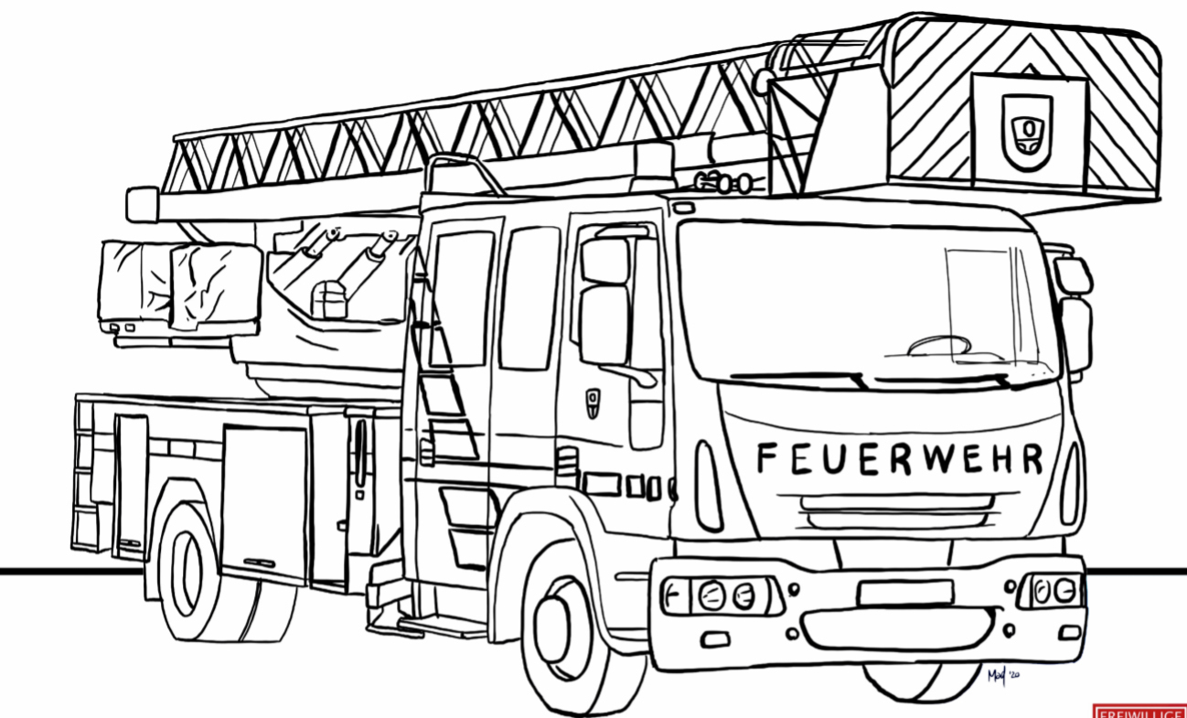 Feuerwehr Bilder Zum Ausmalen - kinderbilder.download | kinderbilder