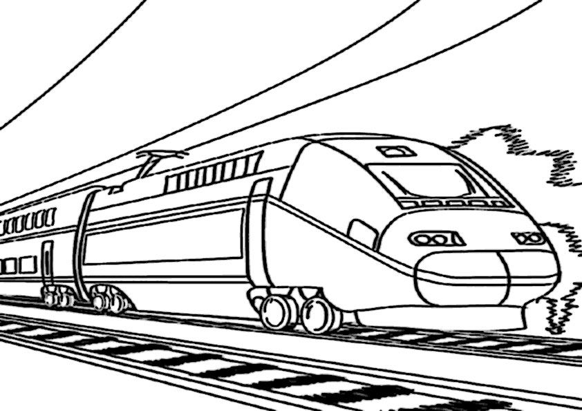 ausmalbilder zug | Train coloring pages, Train drawing, Train coloring