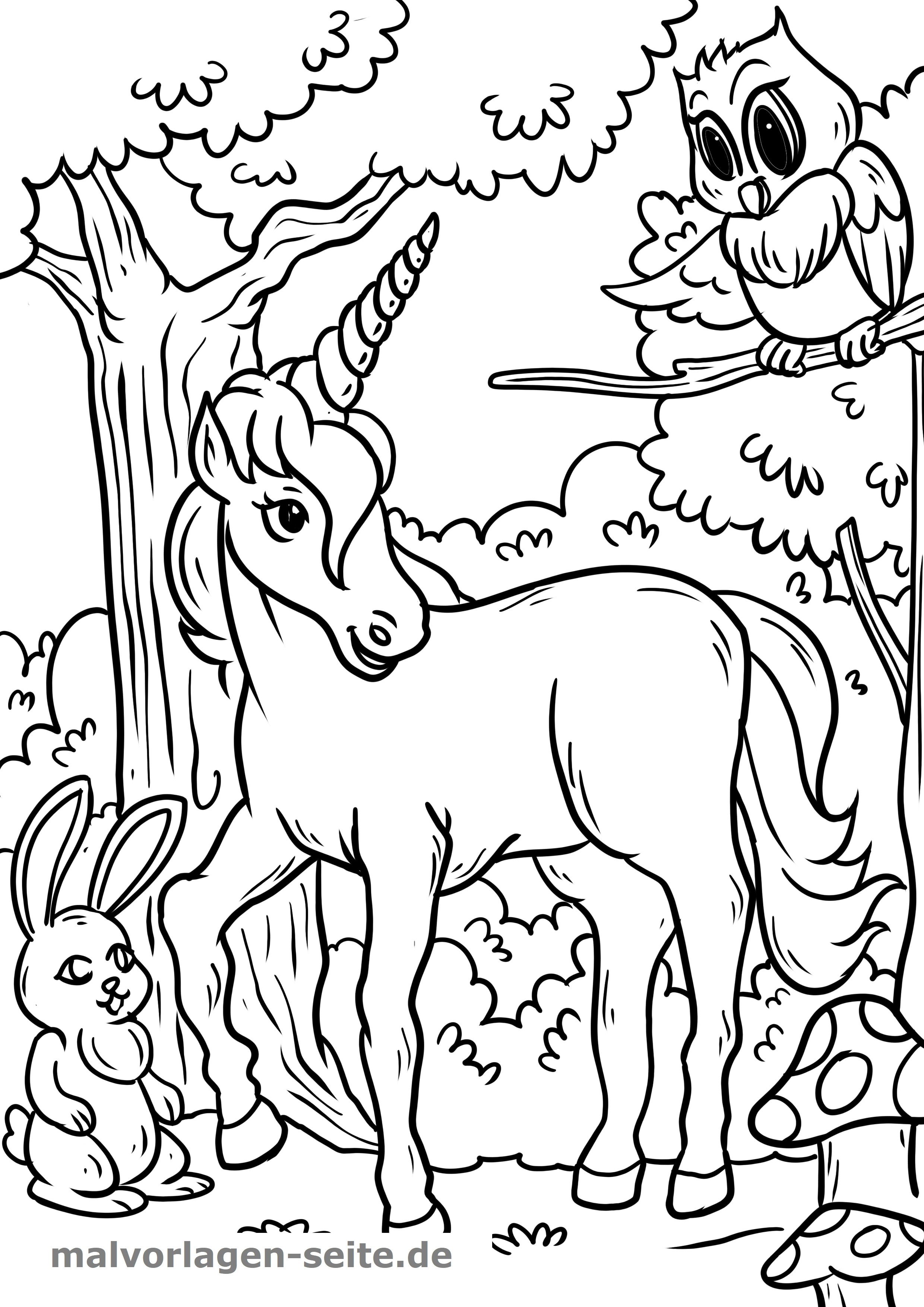 Ausmalbilder Einhorn Theodor Malvorlage Coloring And Drawing | My XXX